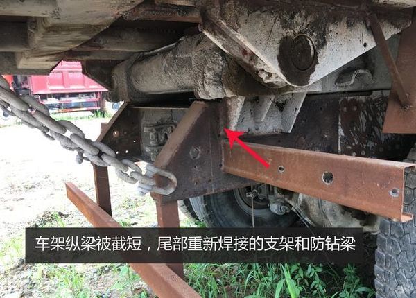 聊聊这台二手德龙后八轮“拼装”自卸车，真是一段悲伤的故事