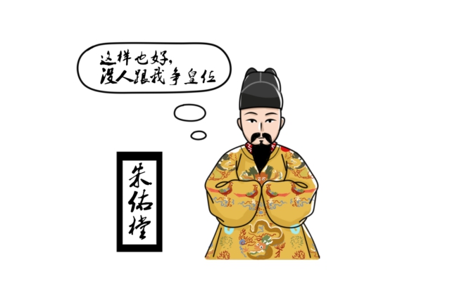 明朝皇帝卡通画图片