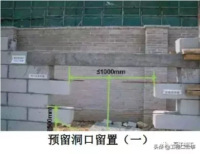 掌握这八项施工工艺，砌体质量标准化不再是难题