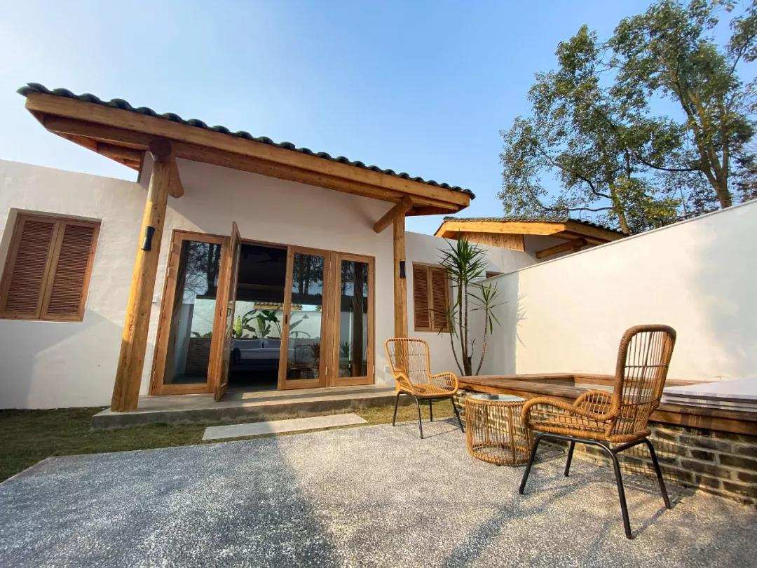 乐山大佛对岸民宿攻略(成都周边低调民宿:去山野睡懒觉,自驾2h直达)