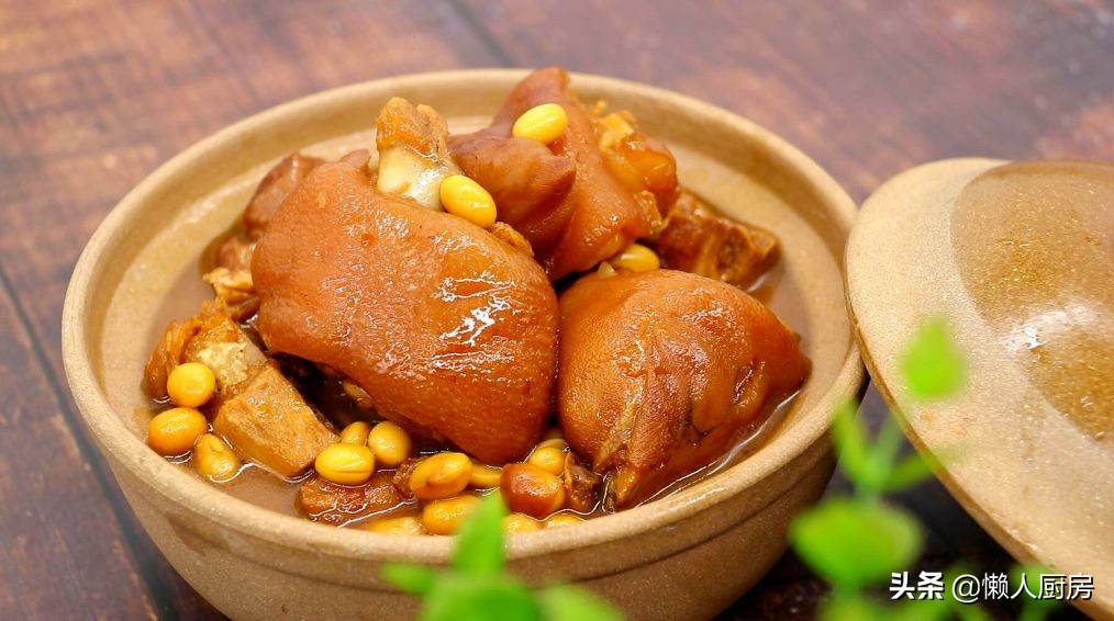 豬蹄燉黃豆的做法,豬蹄燉黃豆的做法大全