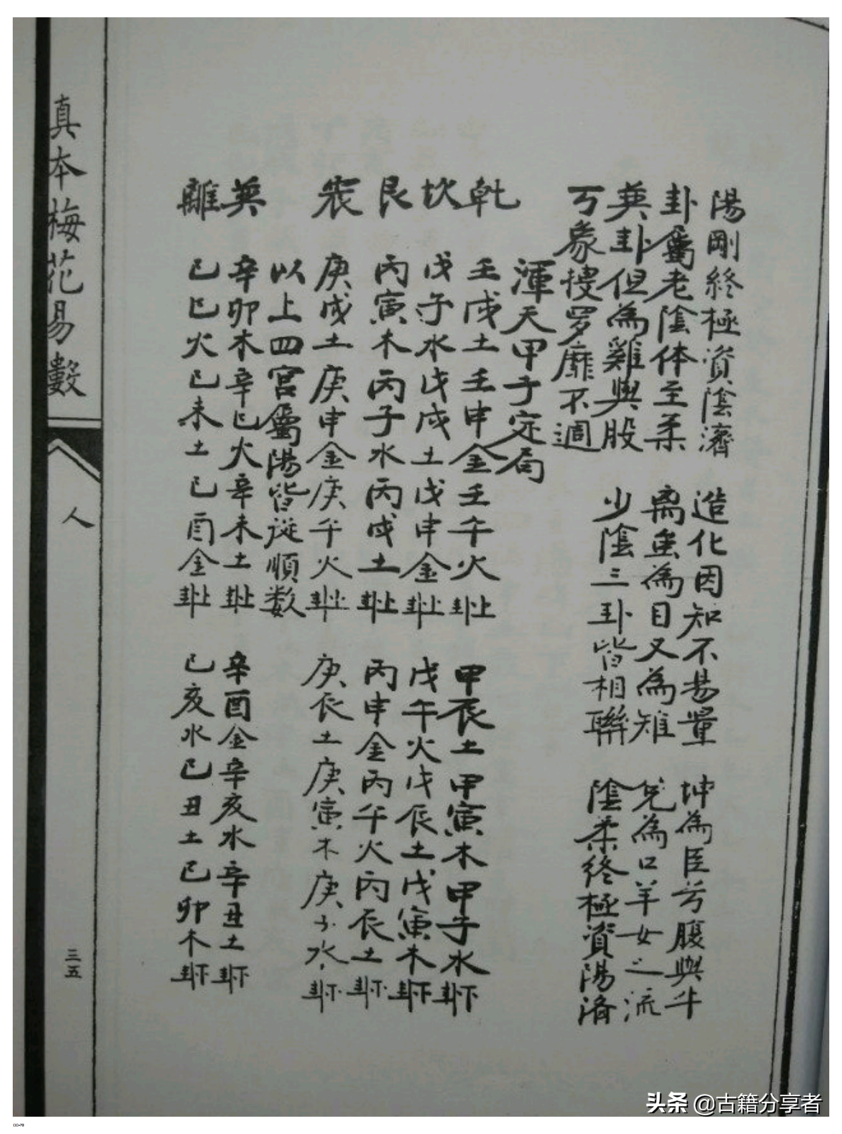 梅花易数书（真本梅花易数）人册3部份全本