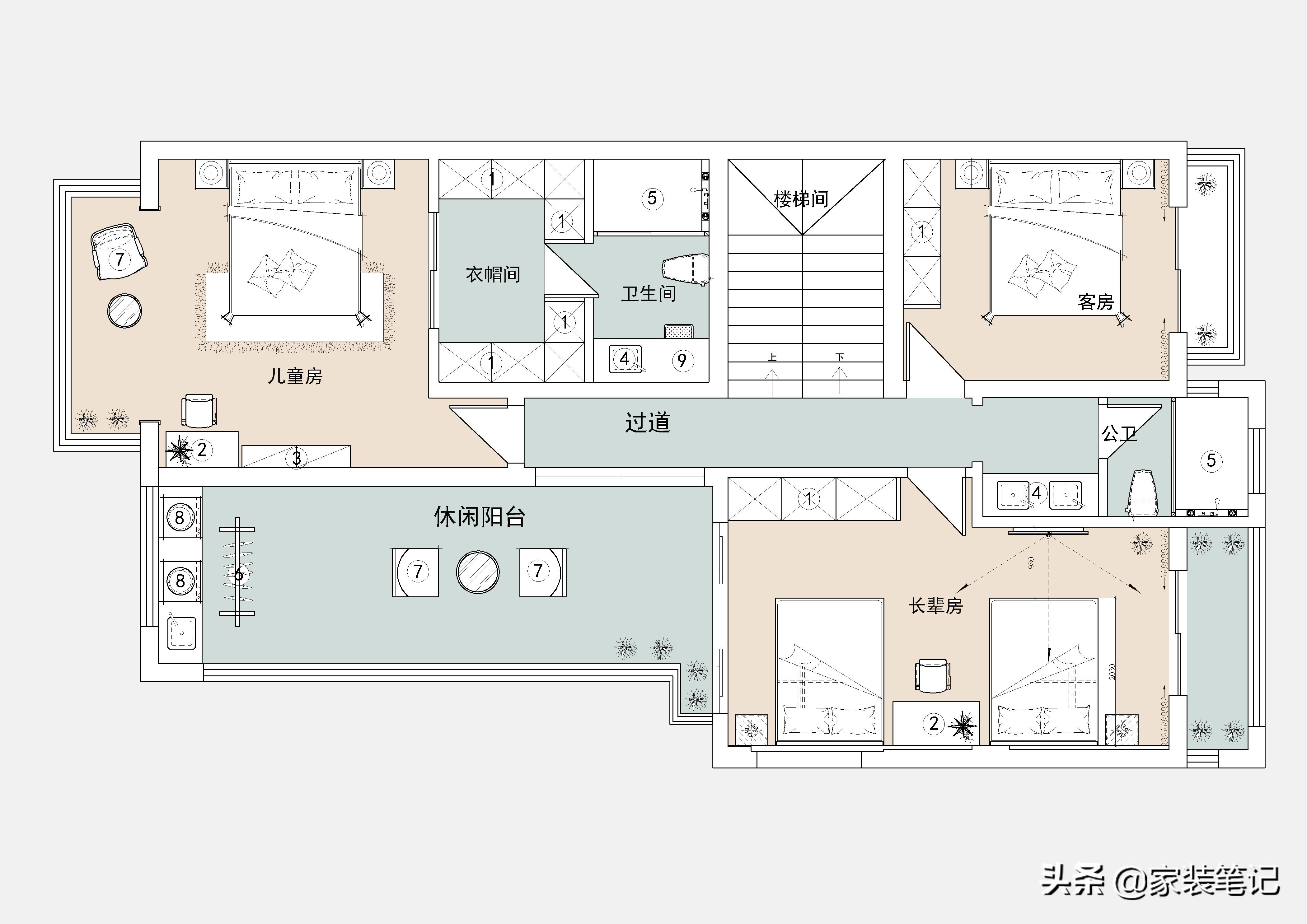 320平米的新中式风装修，用传统文艺和现代的结合，彰显业主品味