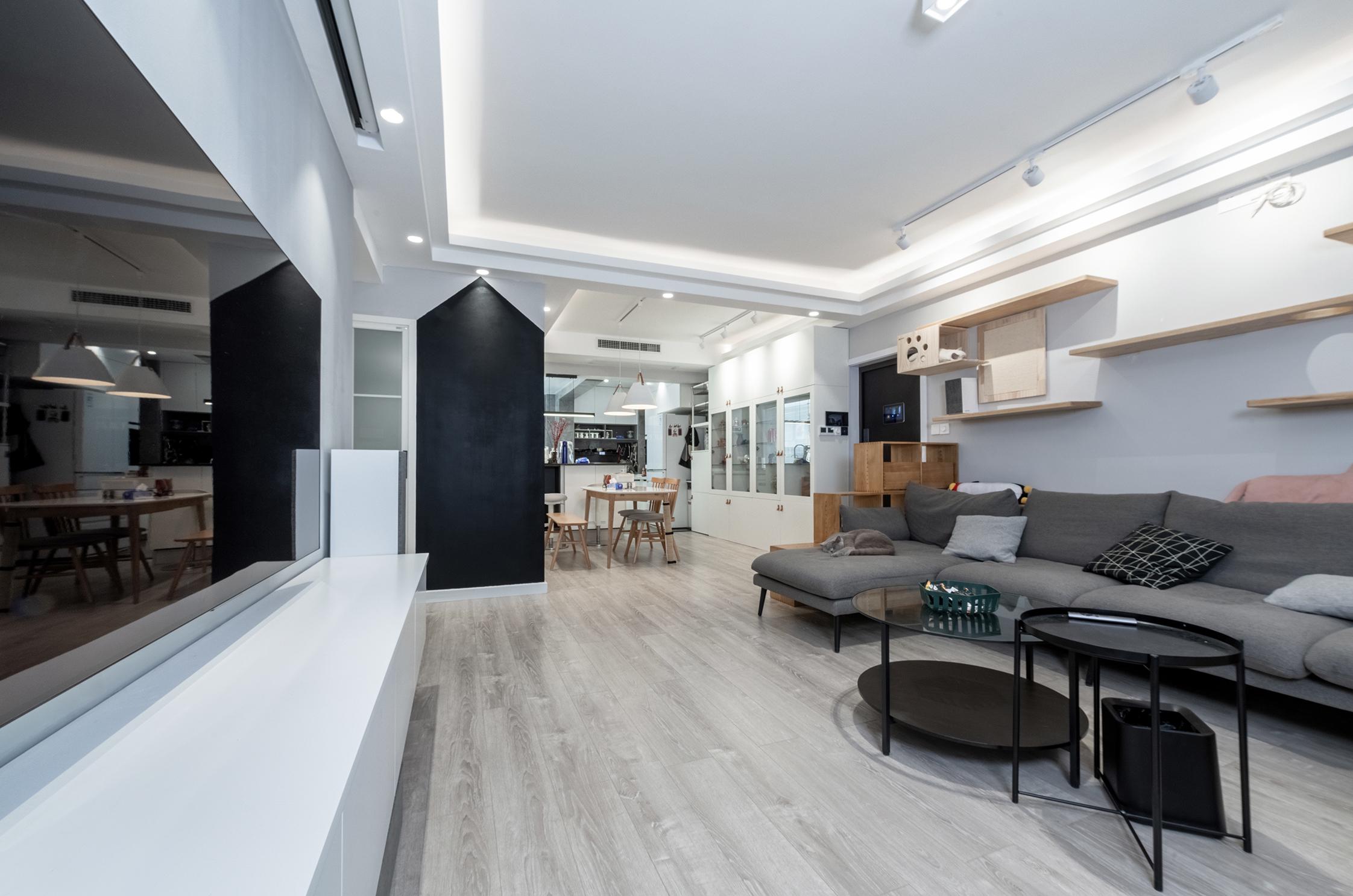 费时+费力+费钱=2人2猫的梦想屋，125平40万落地