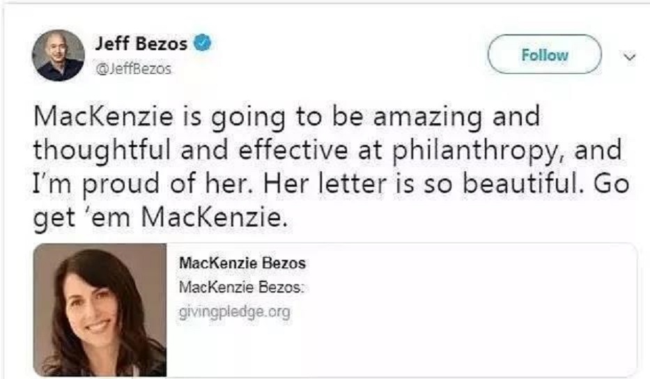 史上最贵离婚，贝佐斯25年婚姻为何出轨，前妻远比380亿美元更贵