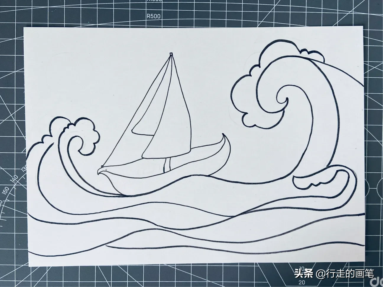 儿童简笔画教程：手把手教你轻松画出可爱小船，简单易学，适合小朋友动手创作