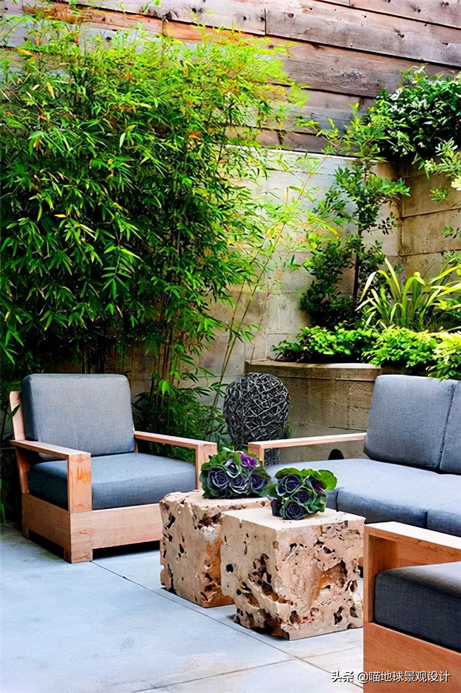 庭院景观设计:庭院中常用的几种竹子