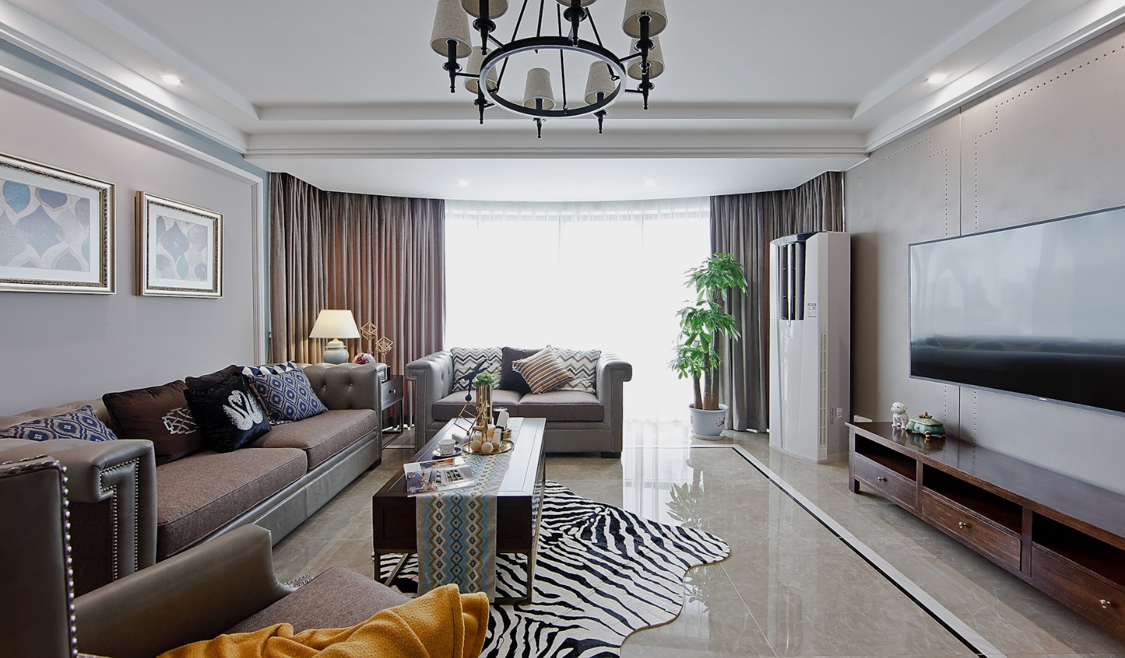 没有院子那就在阳台上挖鱼池，做好双重防水，造景瀑布好惬意享受