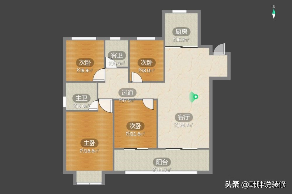 简约新居初成，未置物更显空灵之美