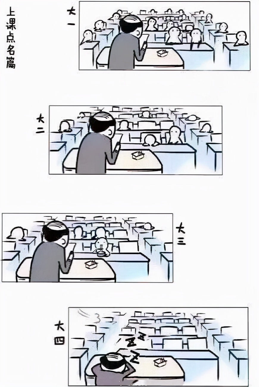 毕业生用梗图吐槽大学生活，堪比一部“退化史”，是我本人没错了