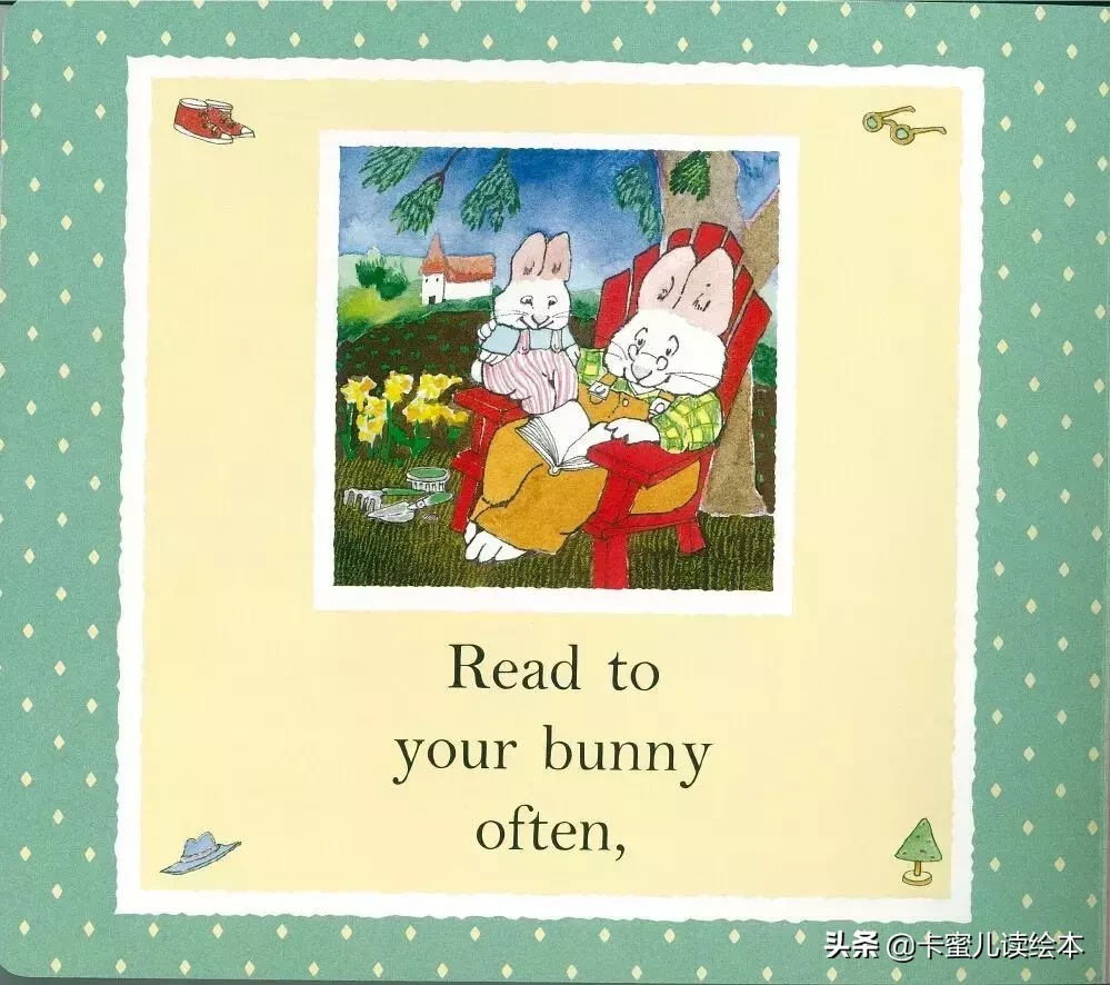 英文有声绘本《Read to your bunny》读书给你的小兔子