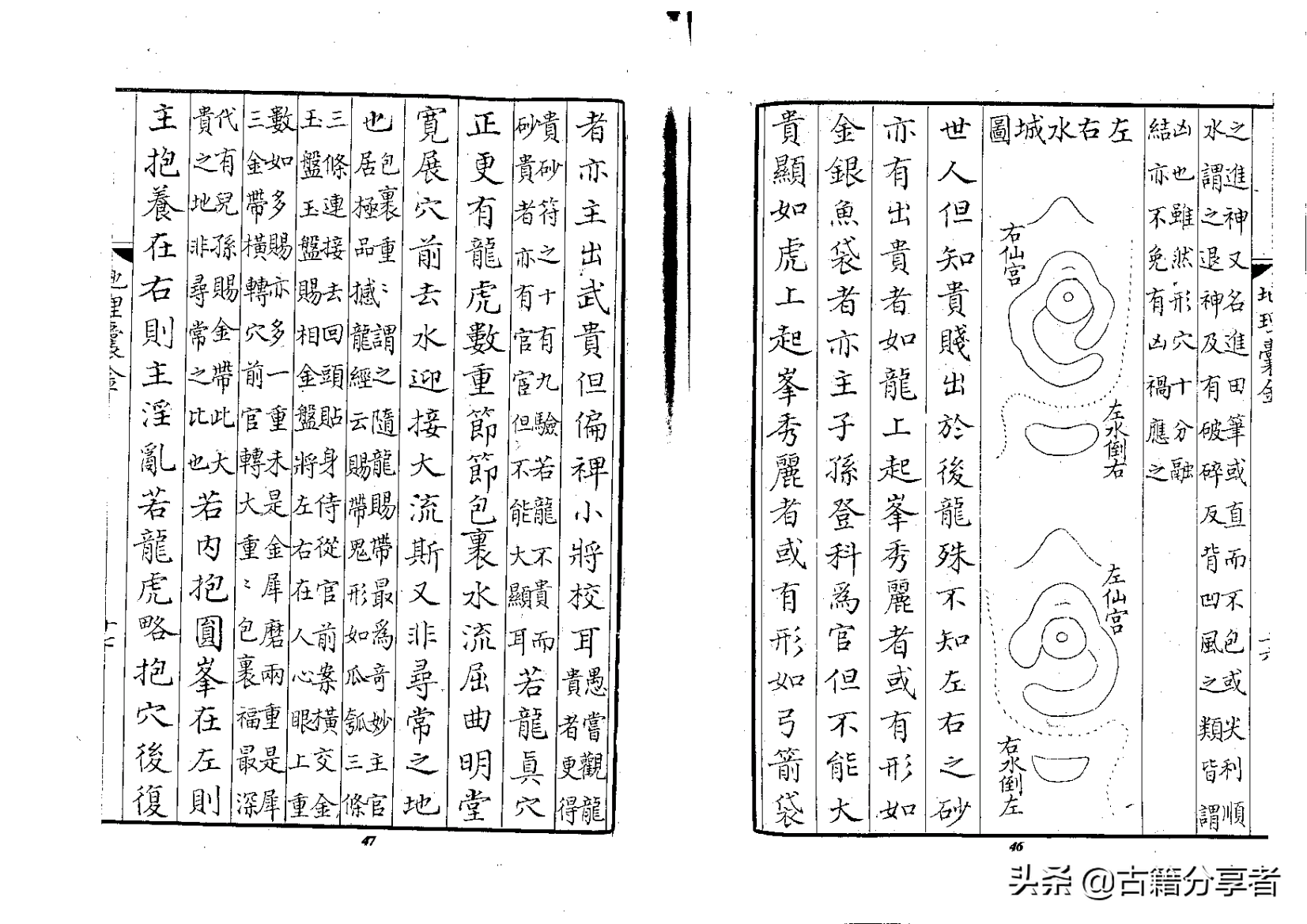 风水地理书《地理囊金集注》