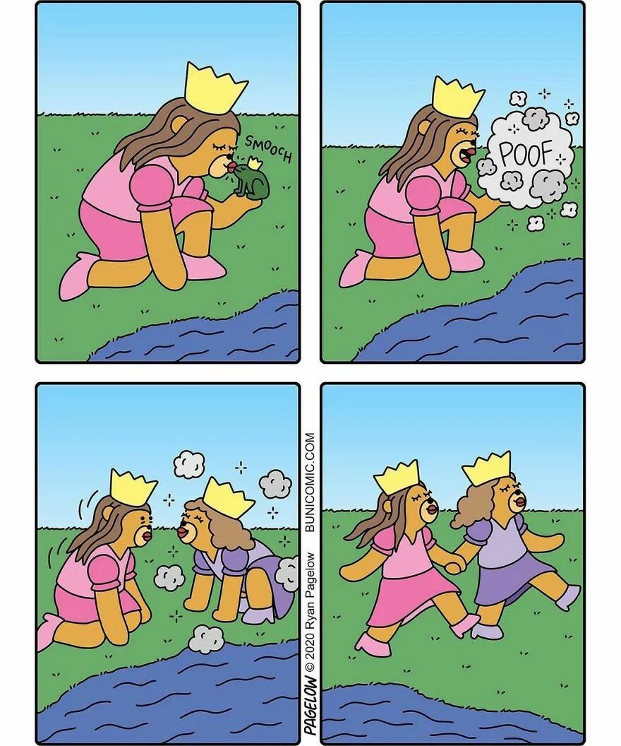 20幅奇妙反转的多格漫画,让人猜得到开头,却怎么都猜不到结尾