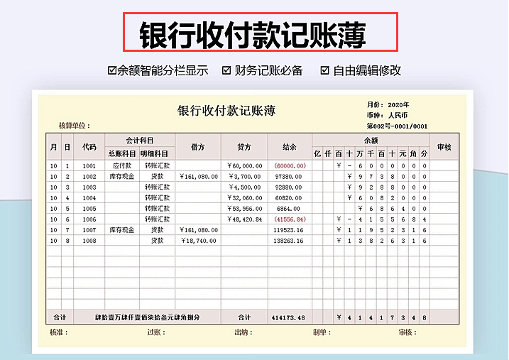 会计小白看过来，14张财务常用报表模板，录入数据即可自动生成