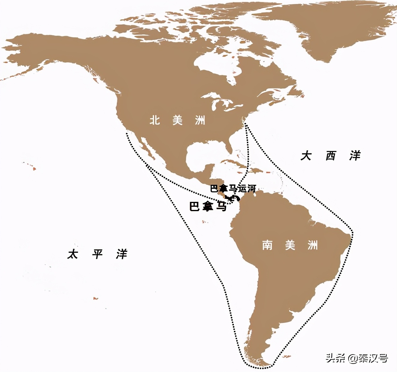 巴拿马运河示意图图片