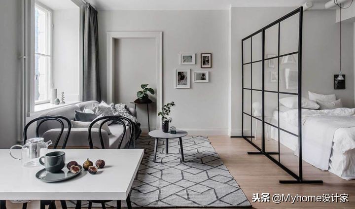 你改造想用的黑框玻璃隔断，淘了81张美图