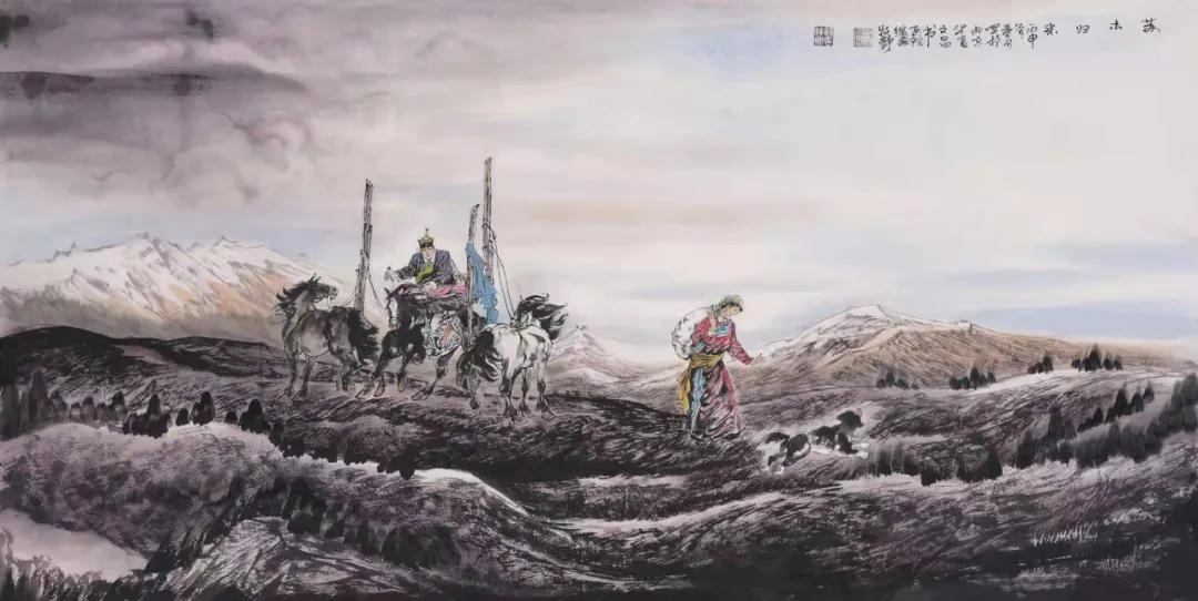 彭庆阳｜草原上的驼铃声——记资深画家牧野