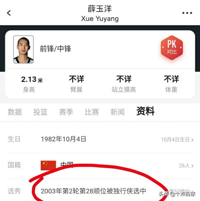 薛玉洋为什么不去nba(被NBA选中的河南球王！与詹姆斯韦德同届，因篮协阻拦未能前行)