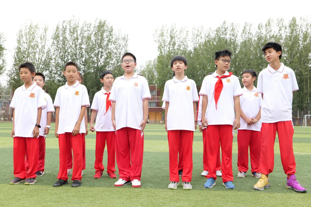 昌平区凯博外国语学校这个中秋孩子们有点甜