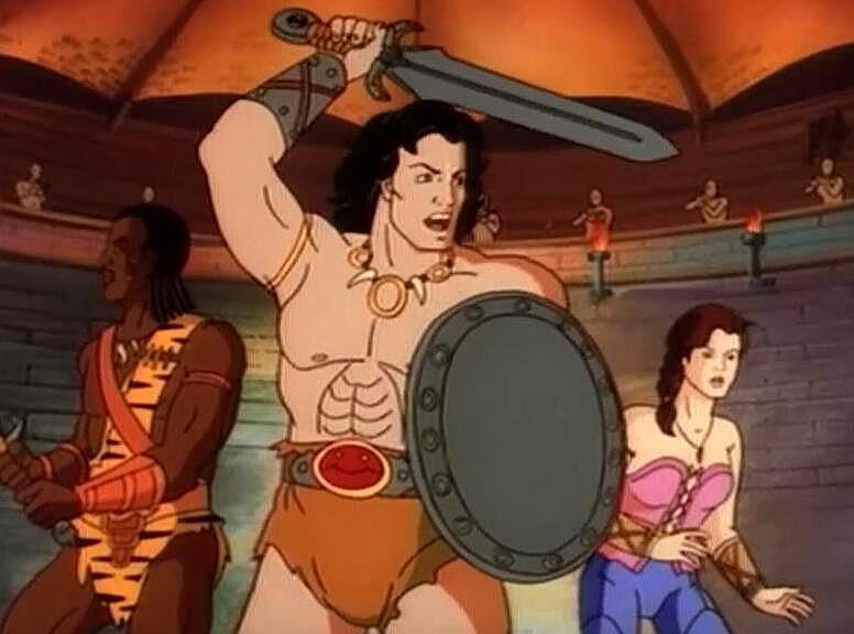 80后经典动画《降魔勇士》，超级肌肉男亚汉，为星铁而战