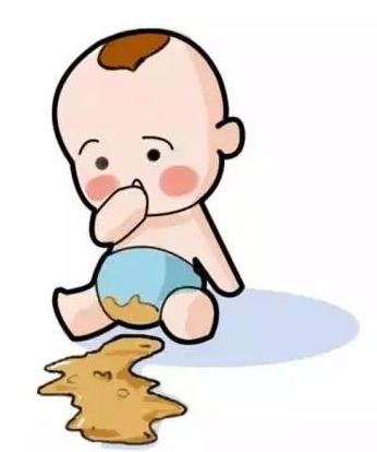 宝宝受凉拉的粑粑图片(宝宝受凉拉粑粑的颜色)