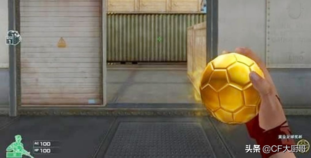 足球cf是什么位置（穿越火线CF一个很有纪念价值的近战武器，重击非常远）