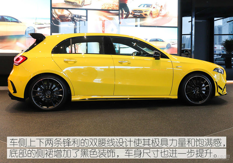 “小钢炮”首选，奔驰AMG A35实拍解析，身材小给你大乐趣