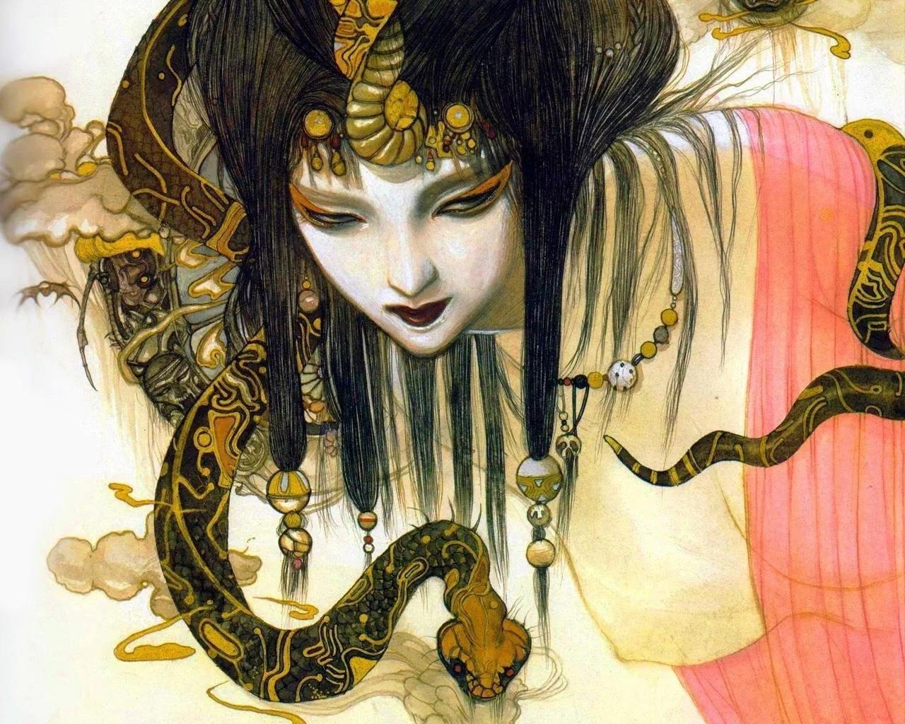 天野喜孝 Yoshitaka Amano 作品 Me前沿