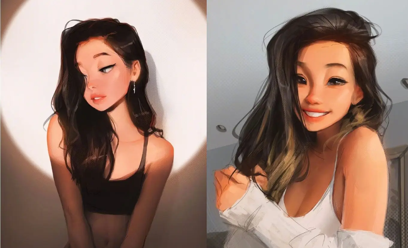 颜色搭配表及效果图片衣服（6类鲜艳色的高级配色示范）