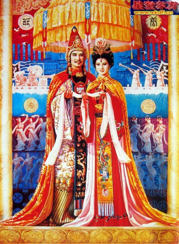 文成公主和松赞干布 禄东赞文成公主私生子-大财经