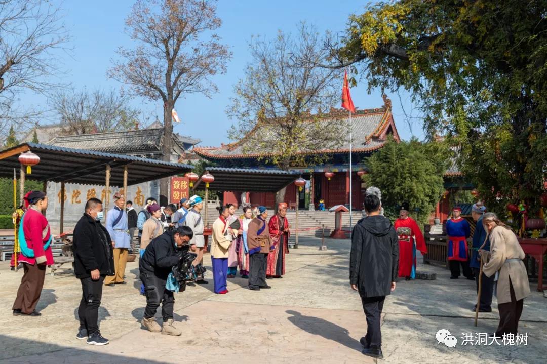临汾文旅宣传片《回声》在洪洞大槐树景区取景