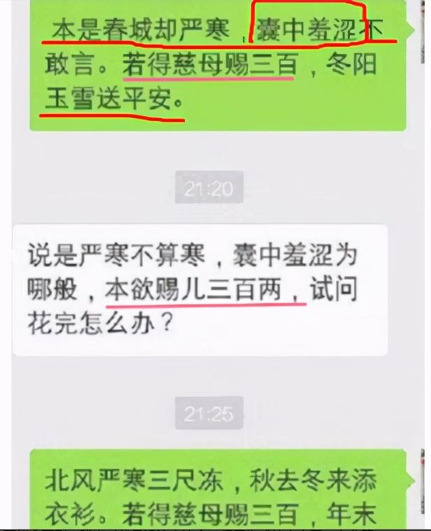大学生向父母求取生活费，笑料百出之后，大学生应该反思什么问题