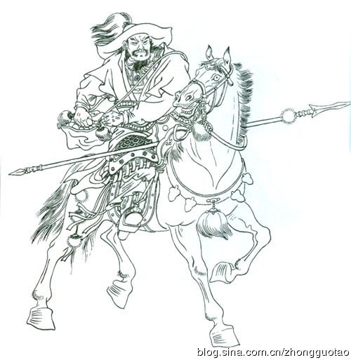 精彩的白描----水浒108将(牛牧野)