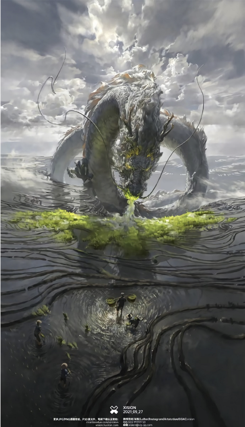 四川美院学生因“画龙”火了，一幅画高达18万，妥妥的龙的传人