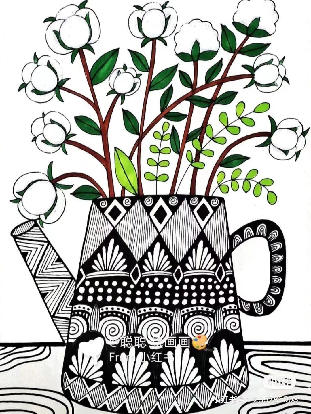 线条画图片大全简单(50种创意线描) - 赤虎壹号