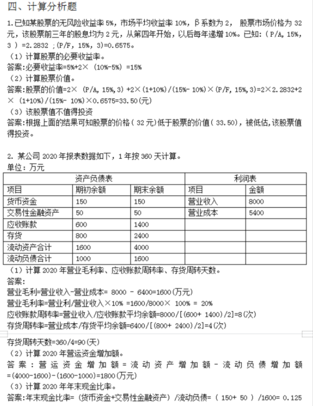 延期考生福利：2021中级会计考试各科真题及答案解析（回忆版）