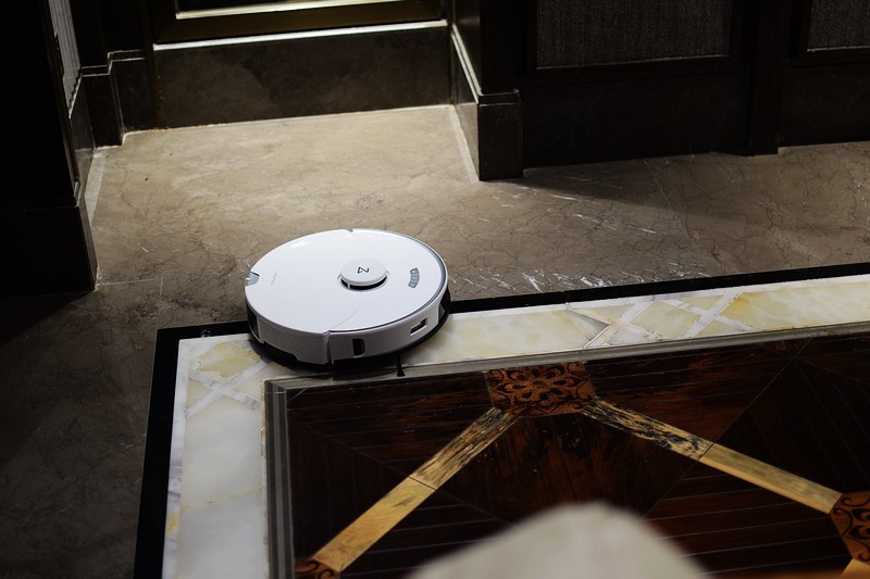 真正解放双手.做甩手掌柜 石头自清洁扫拖机器人G10