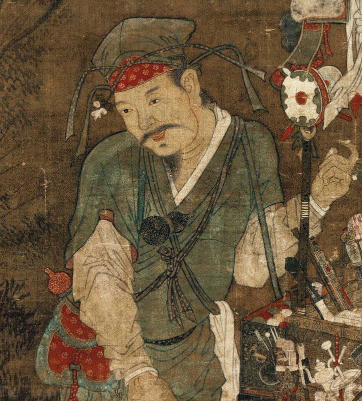 骷髅操作傀儡,李嵩笔下的神秘画作,是普通的货郎图还是别有深意