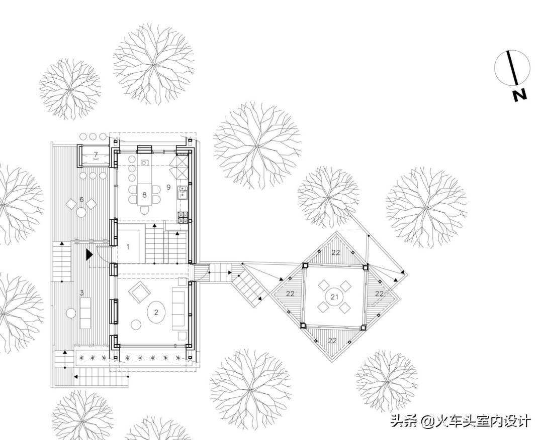 这是什么神仙设计! 韩国设计师把联排别墅玩出了花