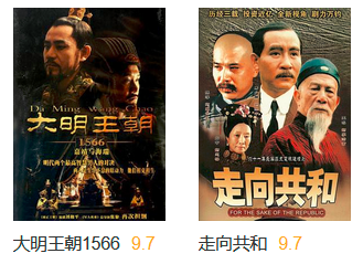豆瓣评分最高的5部电视剧，亮剑未上榜，西游记0.1分惜败网剧