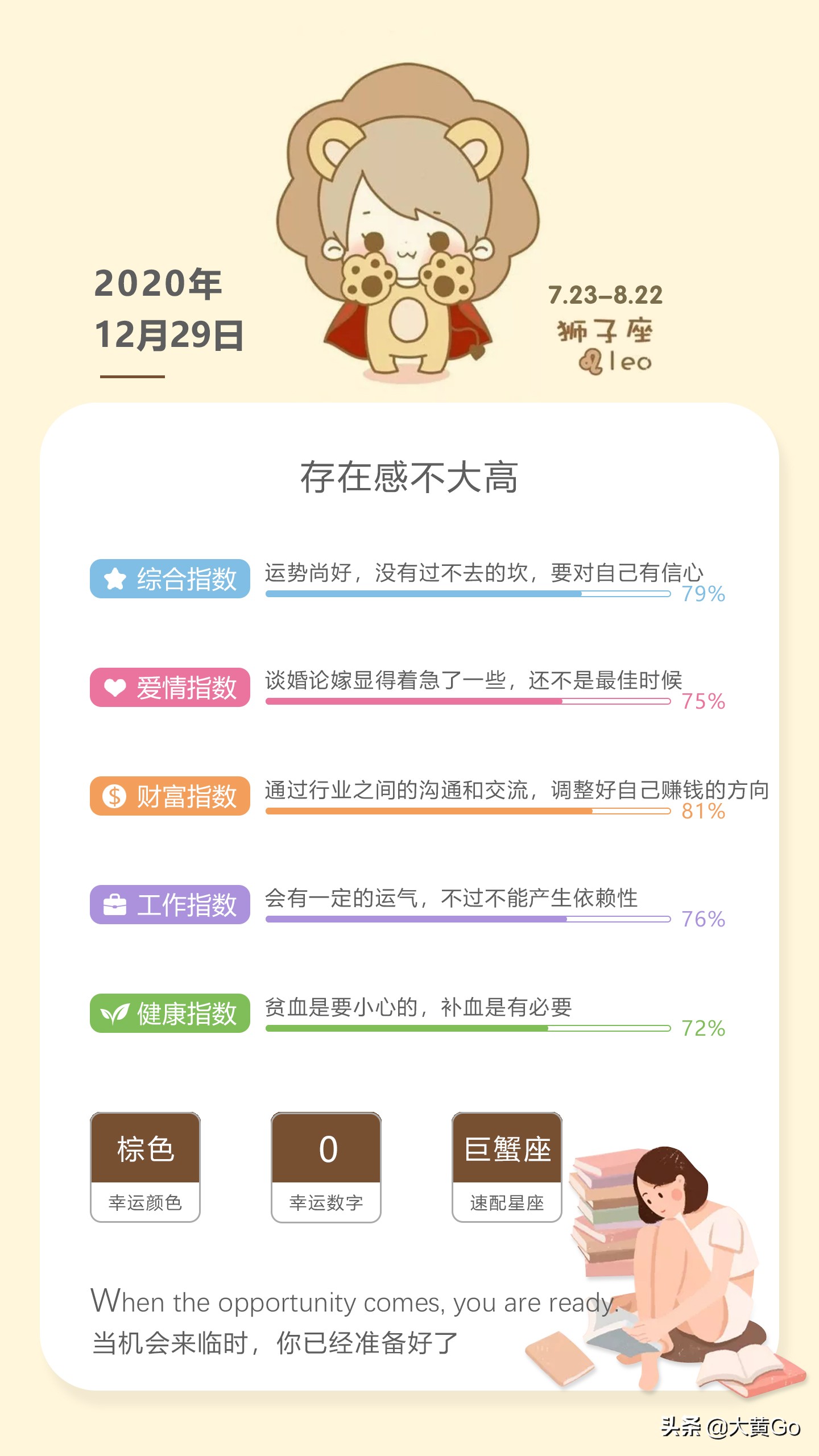 2020年12月29日星座运势，快来看看你的运势如何吧