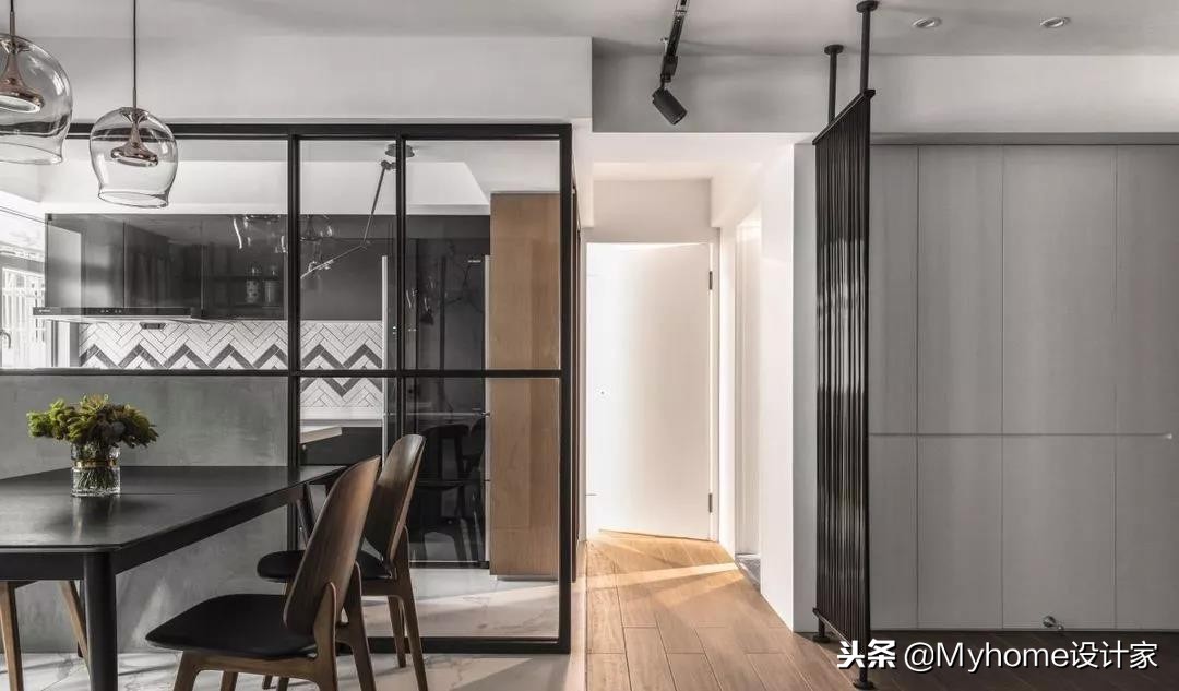 你改造想用的黑框玻璃隔断，淘了81张美图