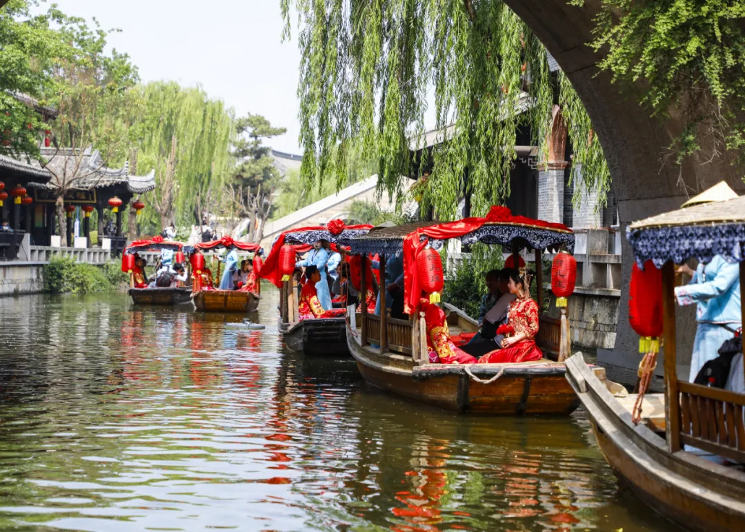 将爱进行到底丨台儿庄古城许你一场浪漫水乡婚礼