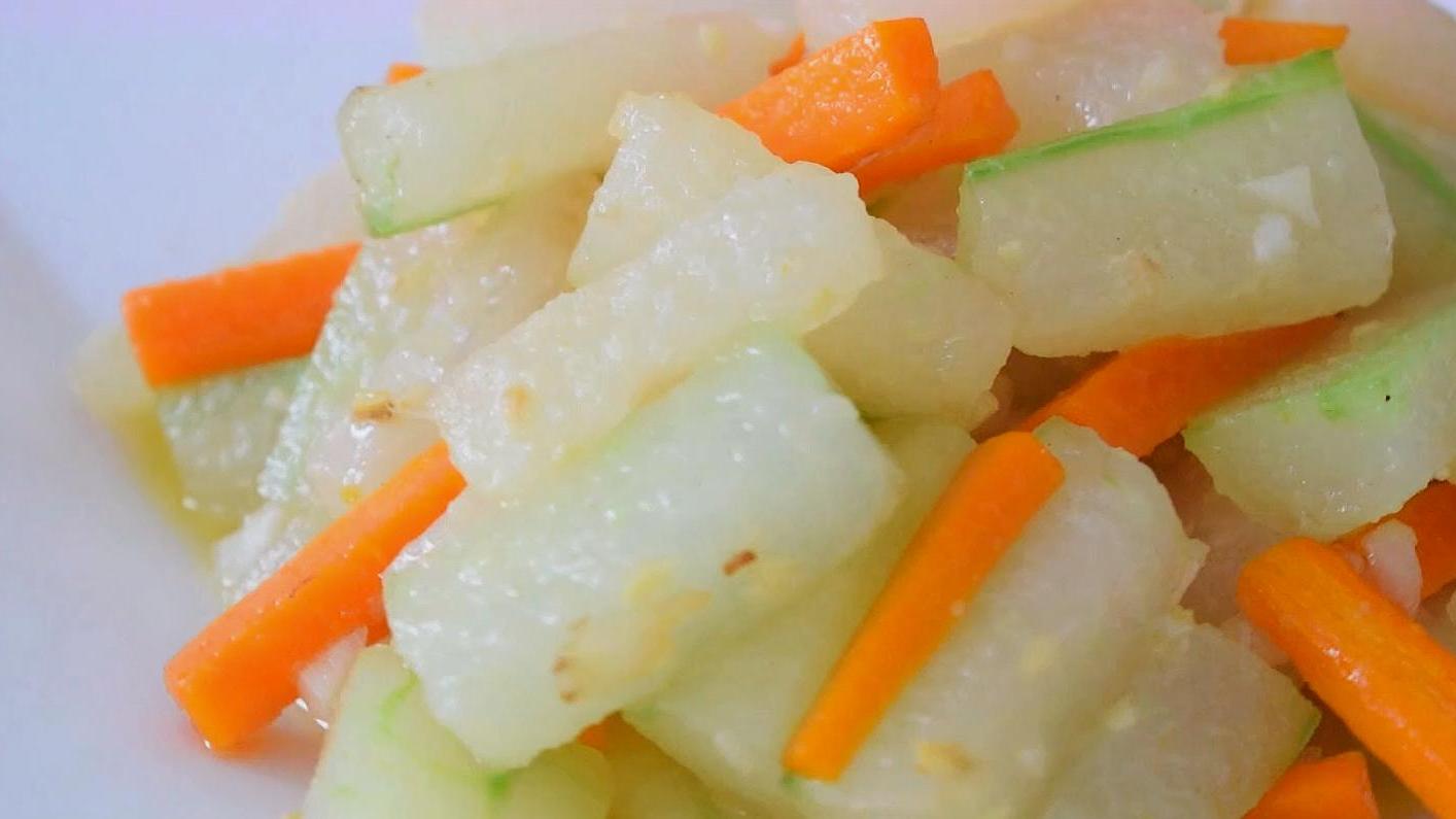 炒冬瓜的做法,豬肉炒冬瓜的做法