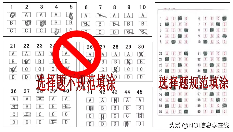 2020年高考答题卡样式曝光！这些答题失分点需尽早规避