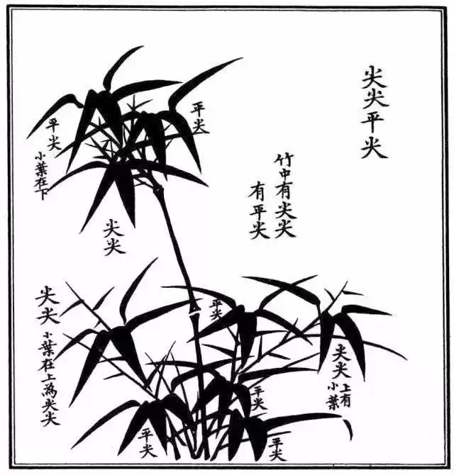 不会画竹子?教你最常见竹子画法,简单易学,快收藏起来临摹学习