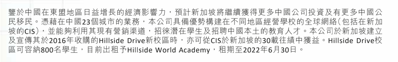 教育上市公司旗下东南亚学校近况整理