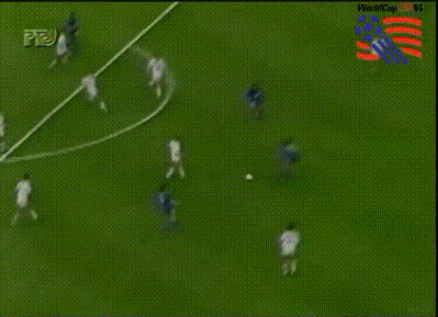 94世界杯西班牙11德国（1994年世界杯十大精彩进球欣赏，第一球长途奔袭经典记忆）