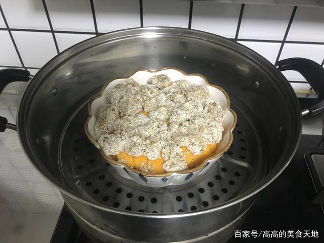 图片[10]-【南瓜粉蒸鸡胸肉】做法步骤图 营养解馋 想胖都难-起舞食谱网