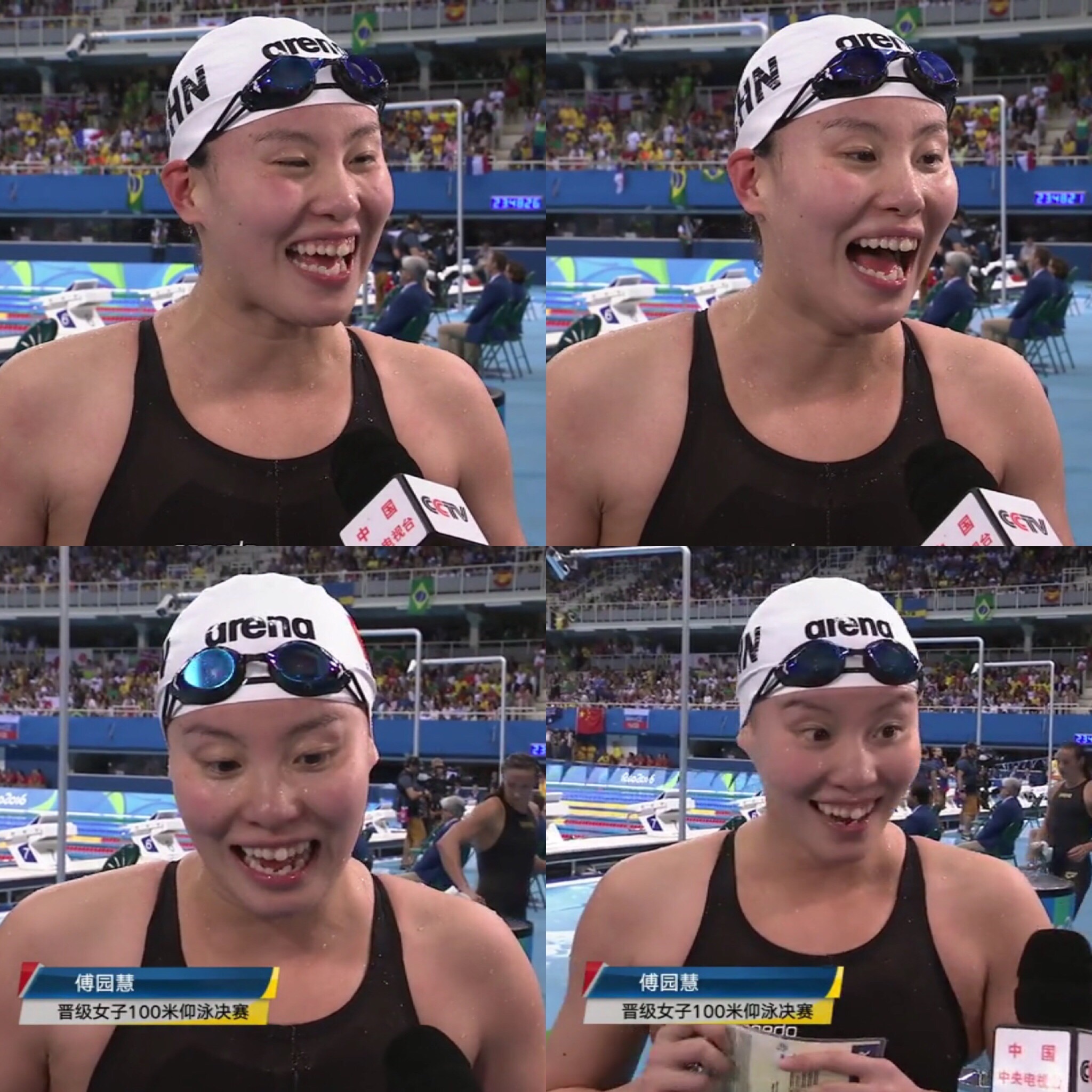 我有这么快?我很满意!"说这些话时,她的表情十分夸张,让人忍俊不禁.